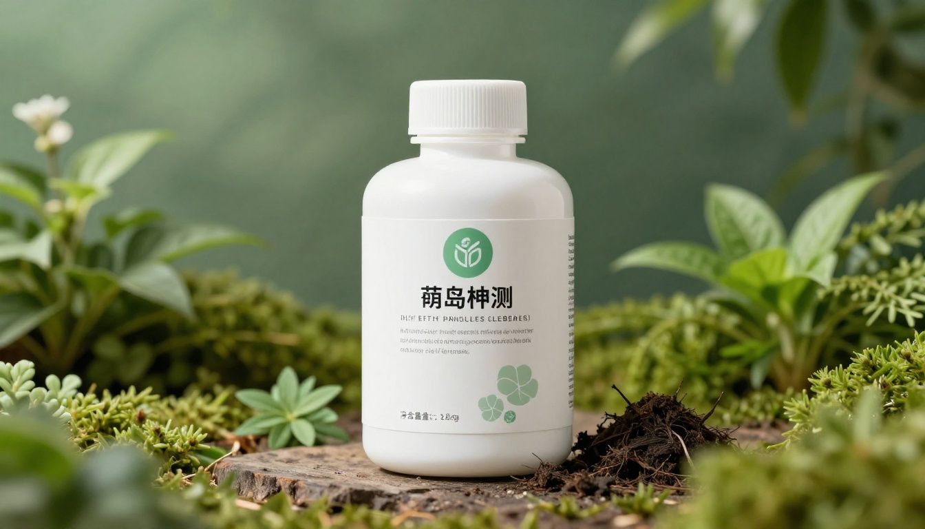 A minimalist horizontal landscape photography approach to gastrointestinal wellness, showing a vibrant garden focused on natural textures and light, representing balance and health for digestive wellness.
